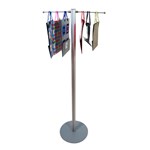 Carrier bag stand with 2 hangers: 1.2m